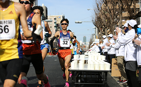 大阪ハーフマラソンの様子