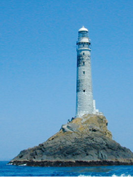 灯台レンズ適用例 水の子島灯台