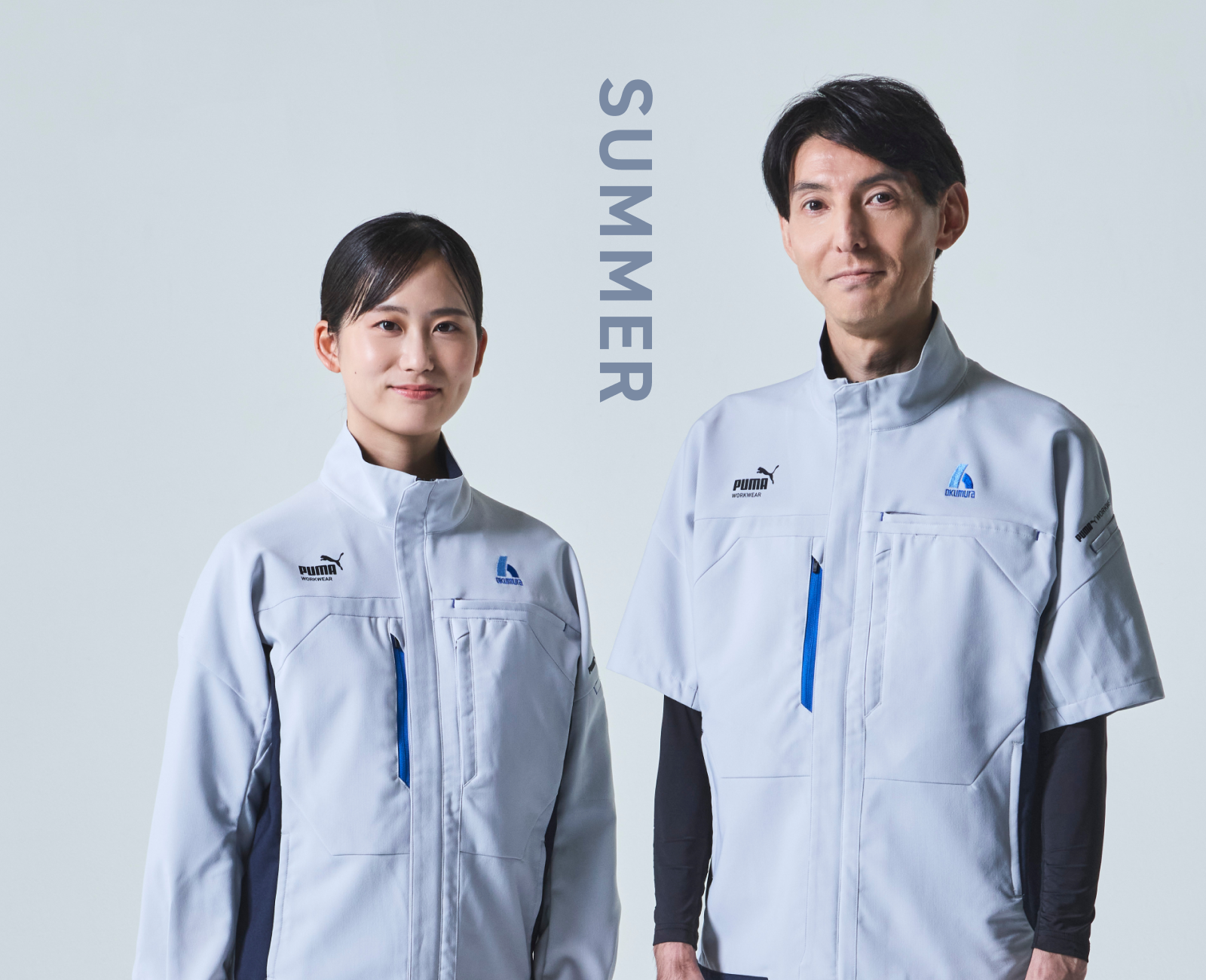 SUMMER 夏用ユニフォームとWINTER 冬用ユニフォーム