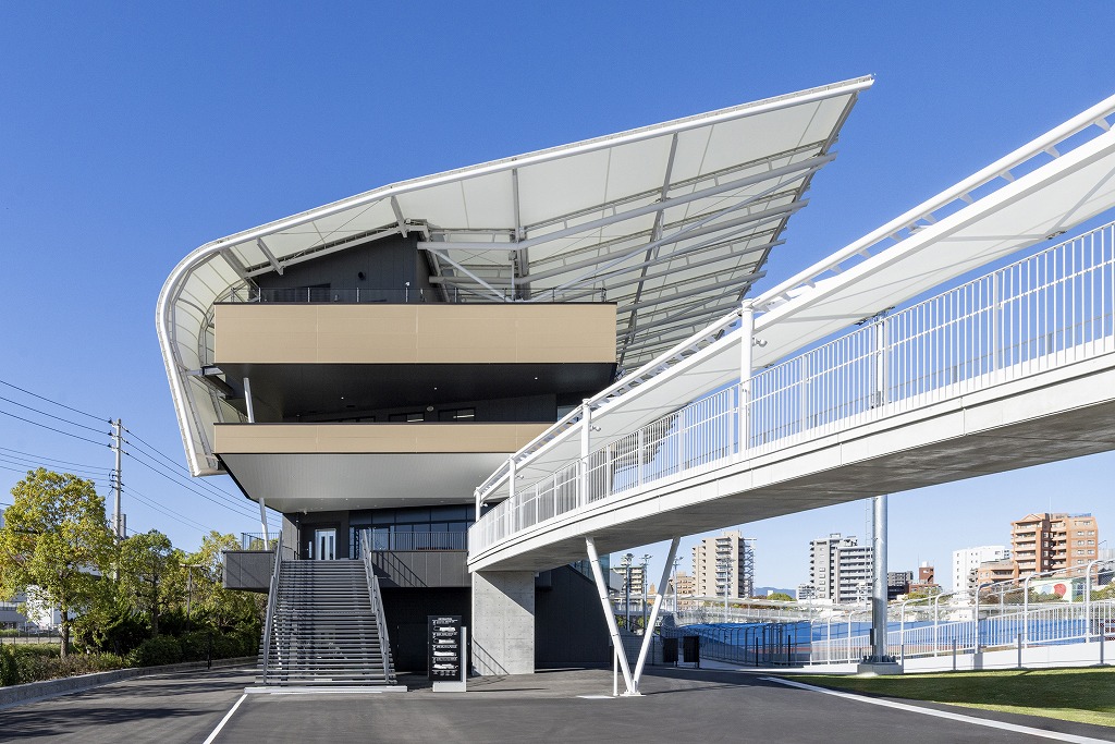 【引取限定/東京豊島区】総額18.5万相当 ホームジム一式（オリンピック規格他） 広島競輪場スタンド棟 | 施工実績 | 奥村組